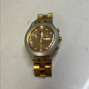 Swatch Gold and Silver Dress Watches